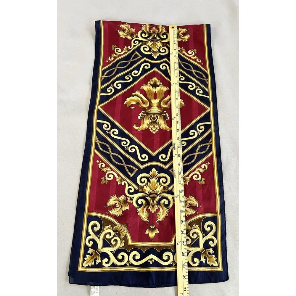 BASHA Scarf Polyester Made In Italy Multicolor Rectangle‎ Women's